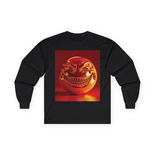 Creepy Grin Emblem Long Sleeve Tee