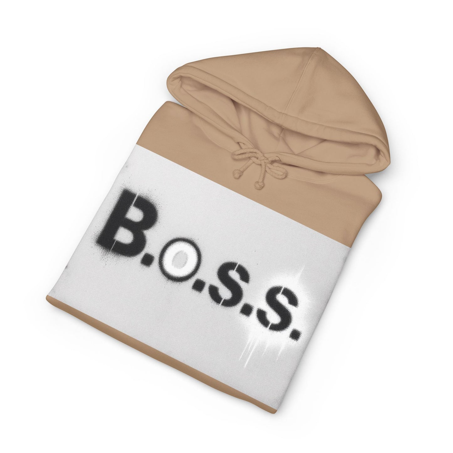 B.O.S.S. Hoodie — "Less Hustle More Coffee" Graphic Pullover