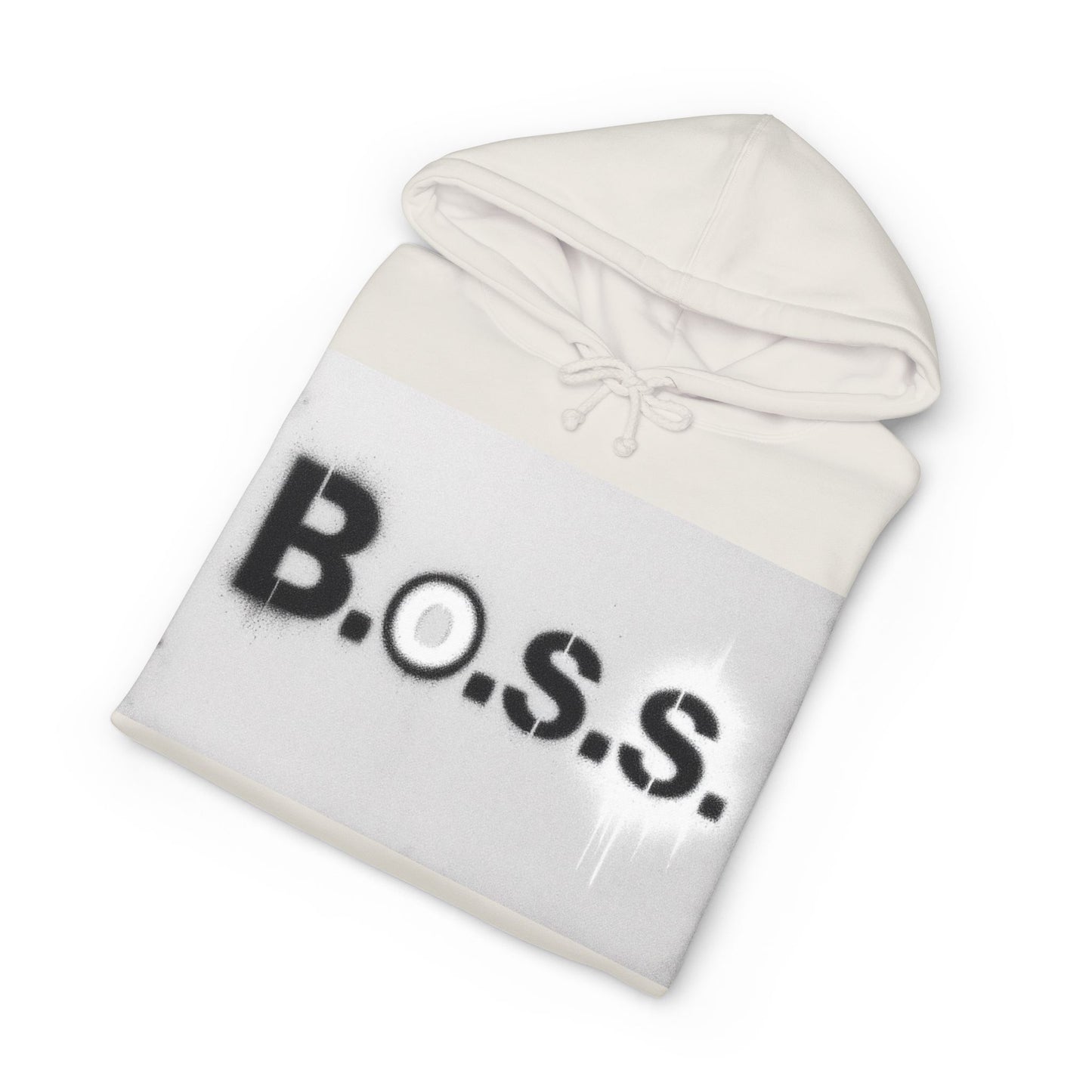 B.O.S.S. Hoodie — "Less Hustle More Coffee" Graphic Pullover