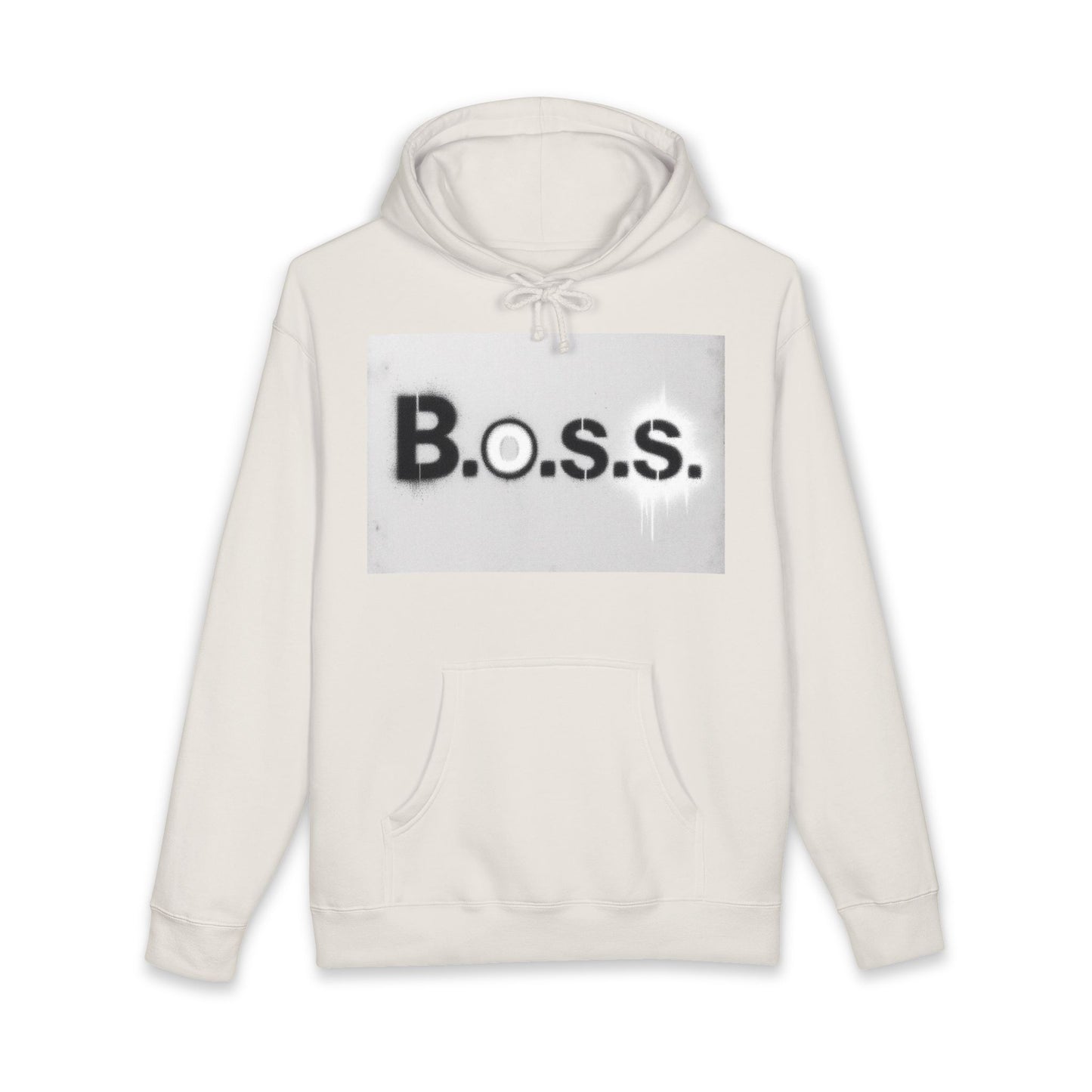 B.O.S.S. Hoodie — "Less Hustle More Coffee" Graphic Pullover
