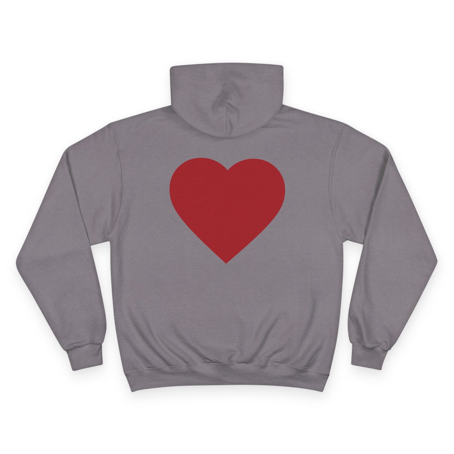 Beautifully Different Heart Hoodie — White Champion Pullover