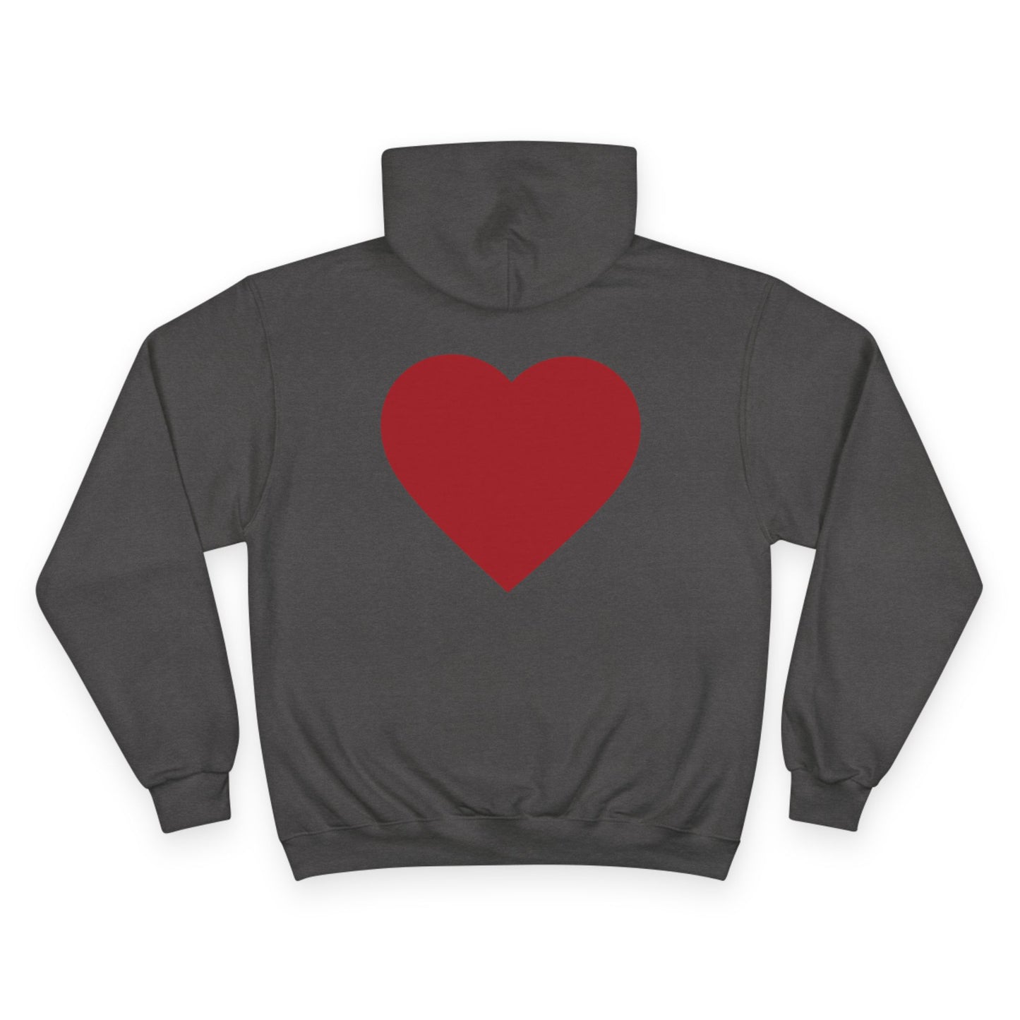 Beautifully Different Heart Hoodie — White Champion Pullover